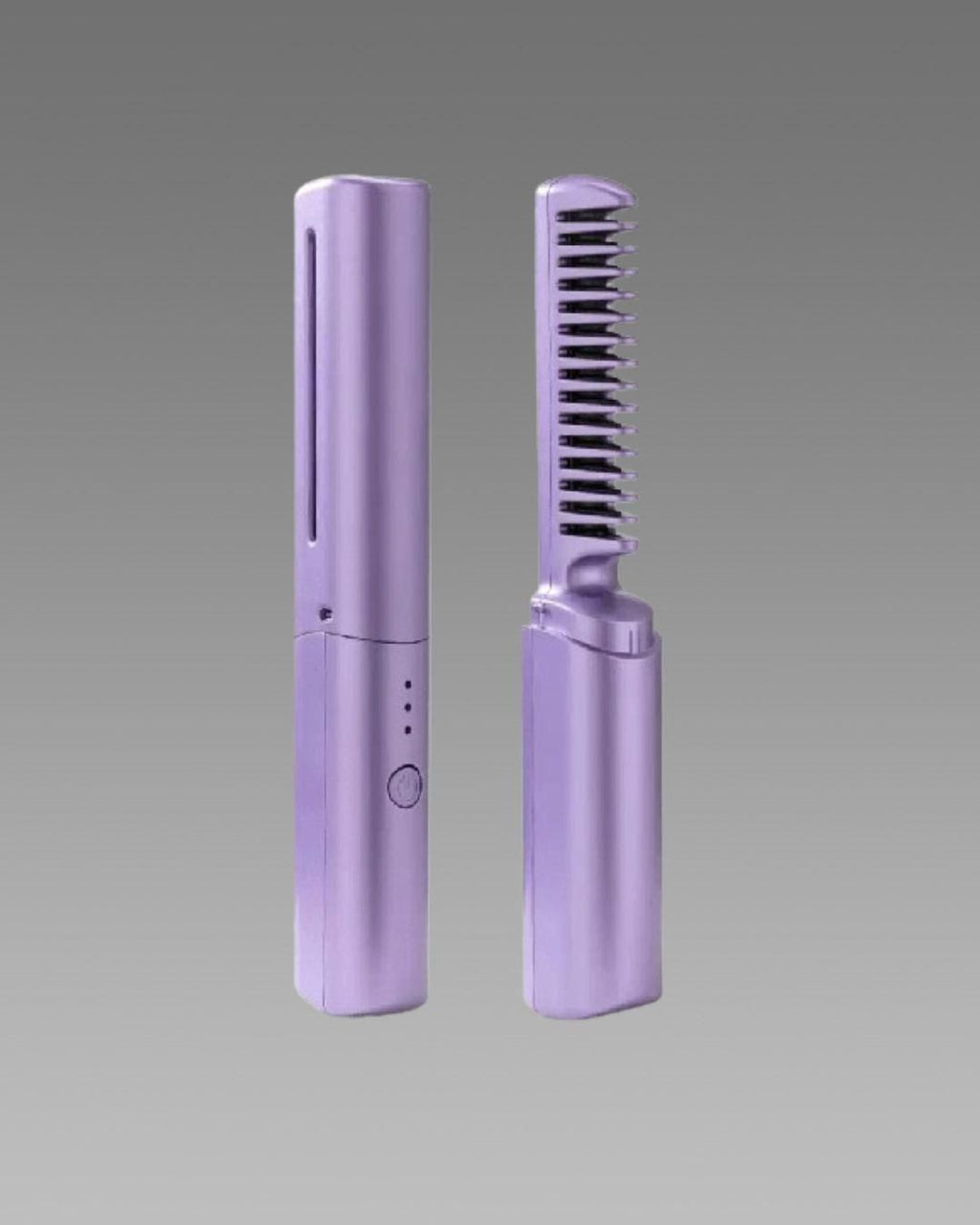 Meneflix 2-in-1 Mini Rechargeable Straightener & Hot Comb